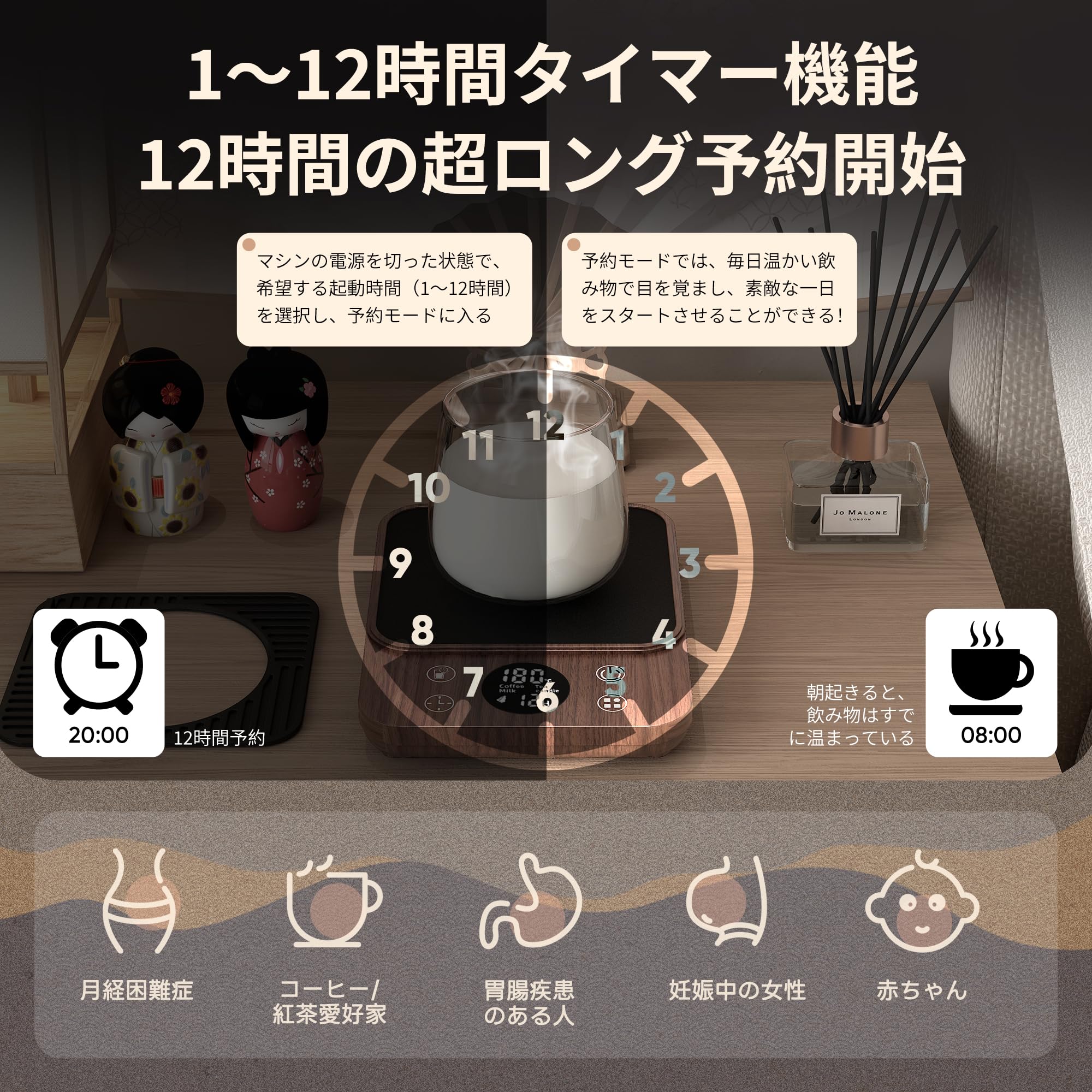 Amazon | SlowlyTalk カップウォーマー 【より多くの容器サイズに対応